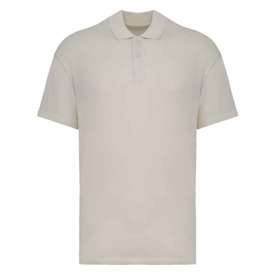 Native Spirit Drop Shoulder Piqué Polo Shirt Thumbnail