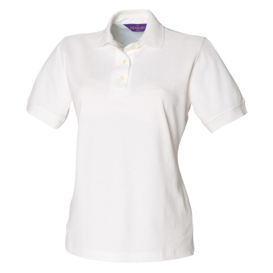 Women's classic cotton piqué polo shirt Thumbnail