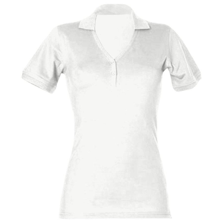 Sophia v-neck polo (regular fit) Thumbnail