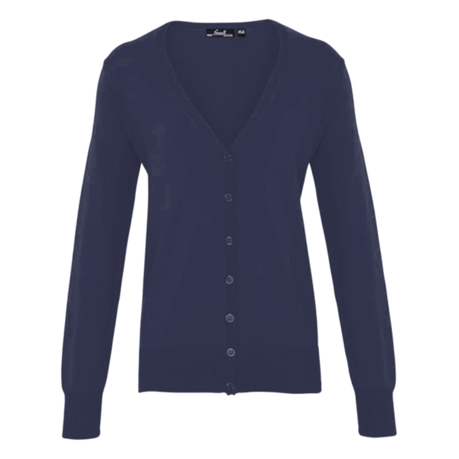 Women's button-through knitted cardigan Thumbnail