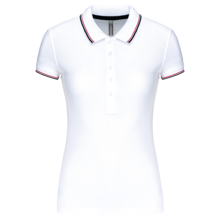 Women's short sleeve polo shirt Thumbnail