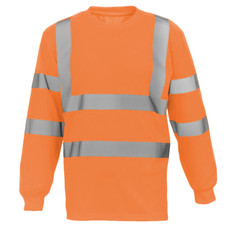 Hi-vis long sleeve t-shirt (HVJ420) Thumbnail