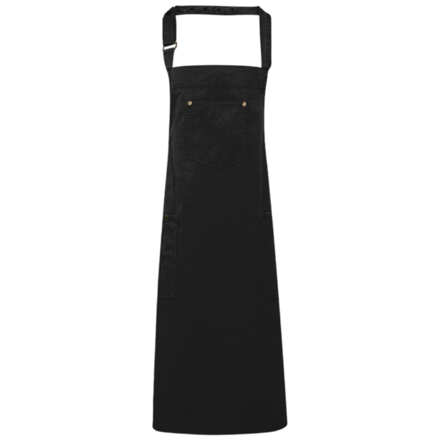 Chino cotton bib apron Thumbnail