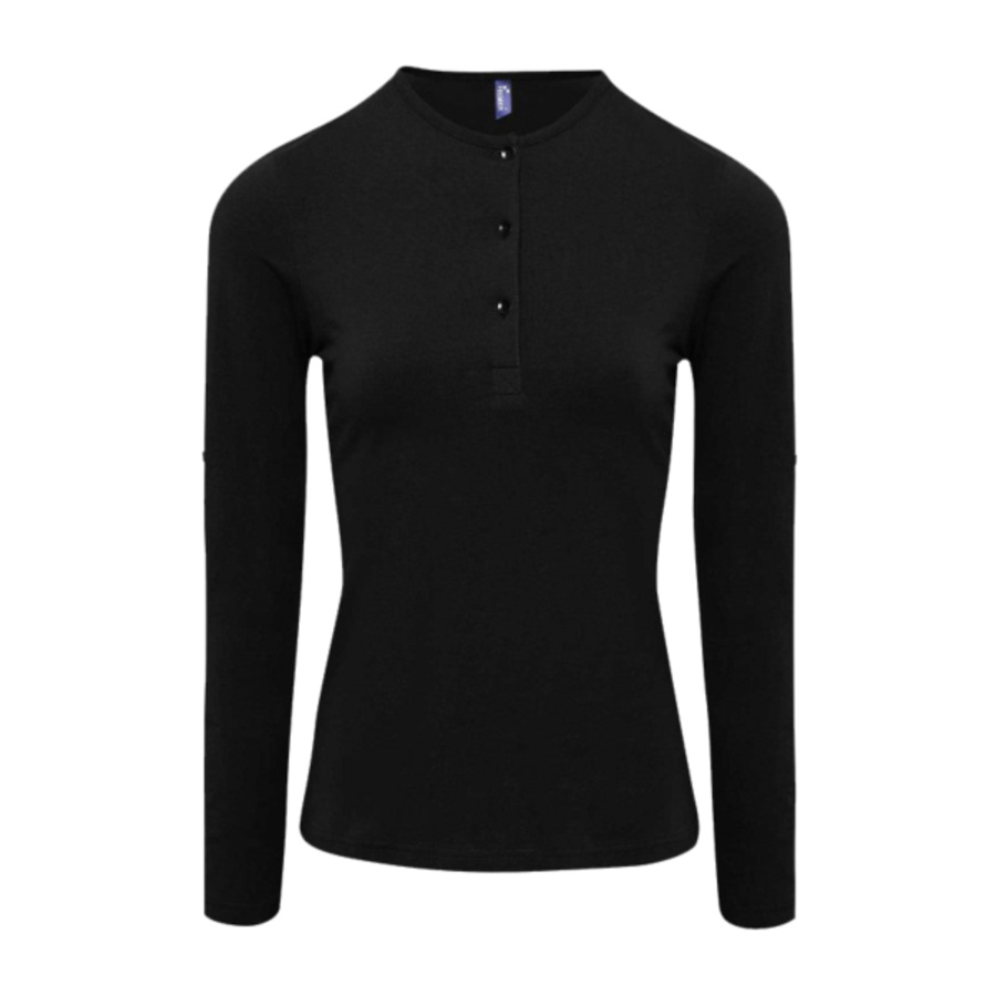 Women's Long John roll-sleeve tee Thumbnail