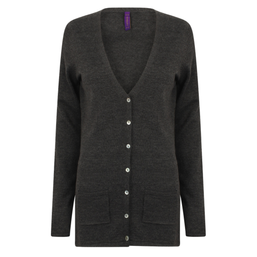 Women's v-button cardigan Thumbnail