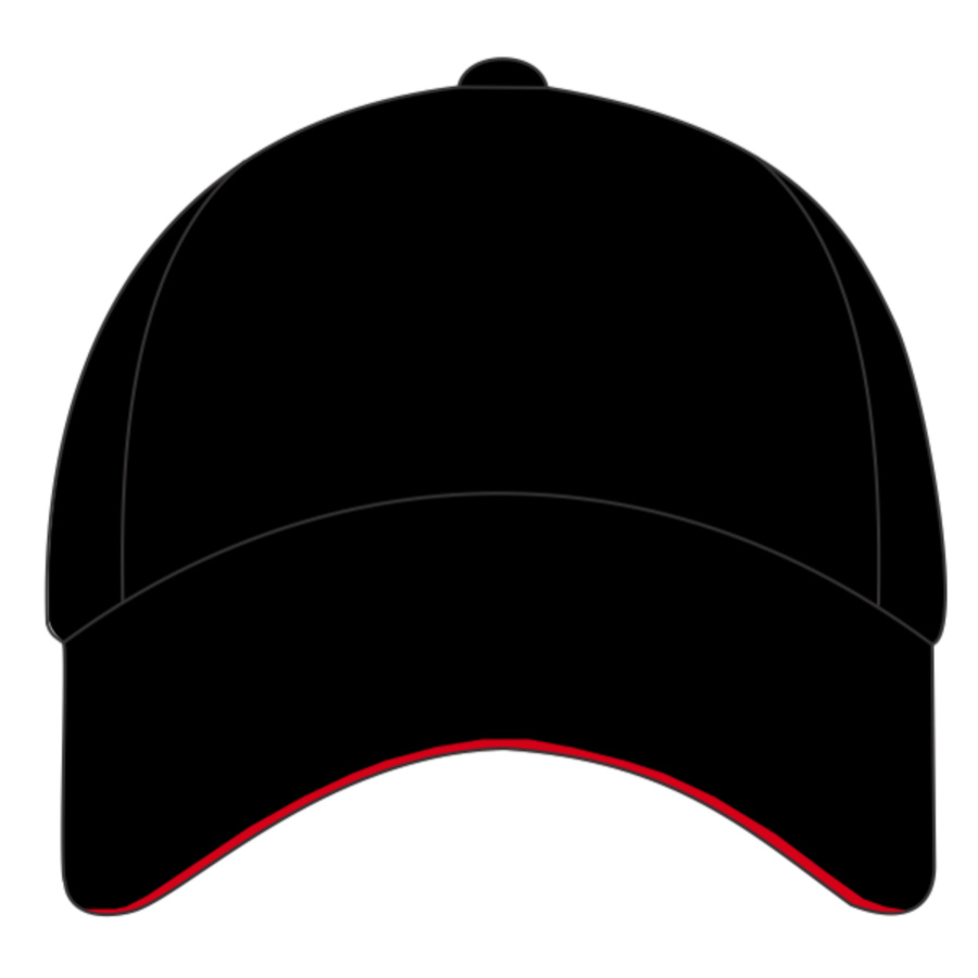 Low-profile heavy brushed cotton cap with sandwich peak Thumbnail