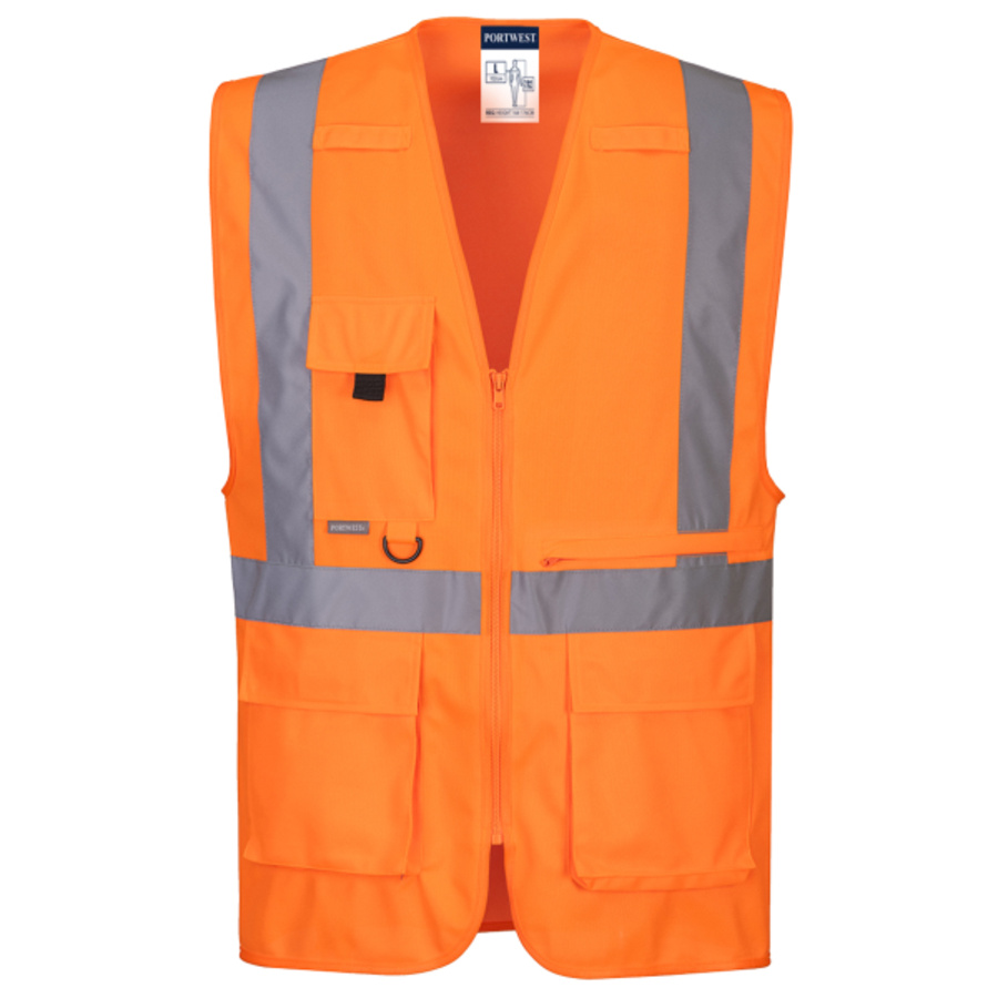 Portwest Hi-Vis Tablet Pocket Executive Vest Thumbnail