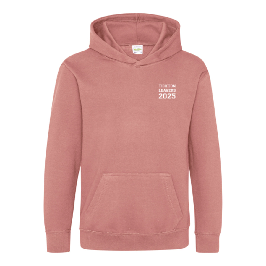 Tickton Leavers Hoodie With Initials Thumbnail