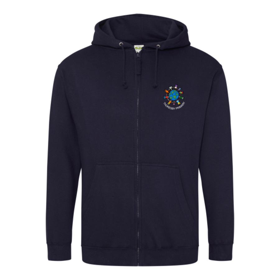 Thoresby Staff Zip-Hoodie With Name Thumbnail