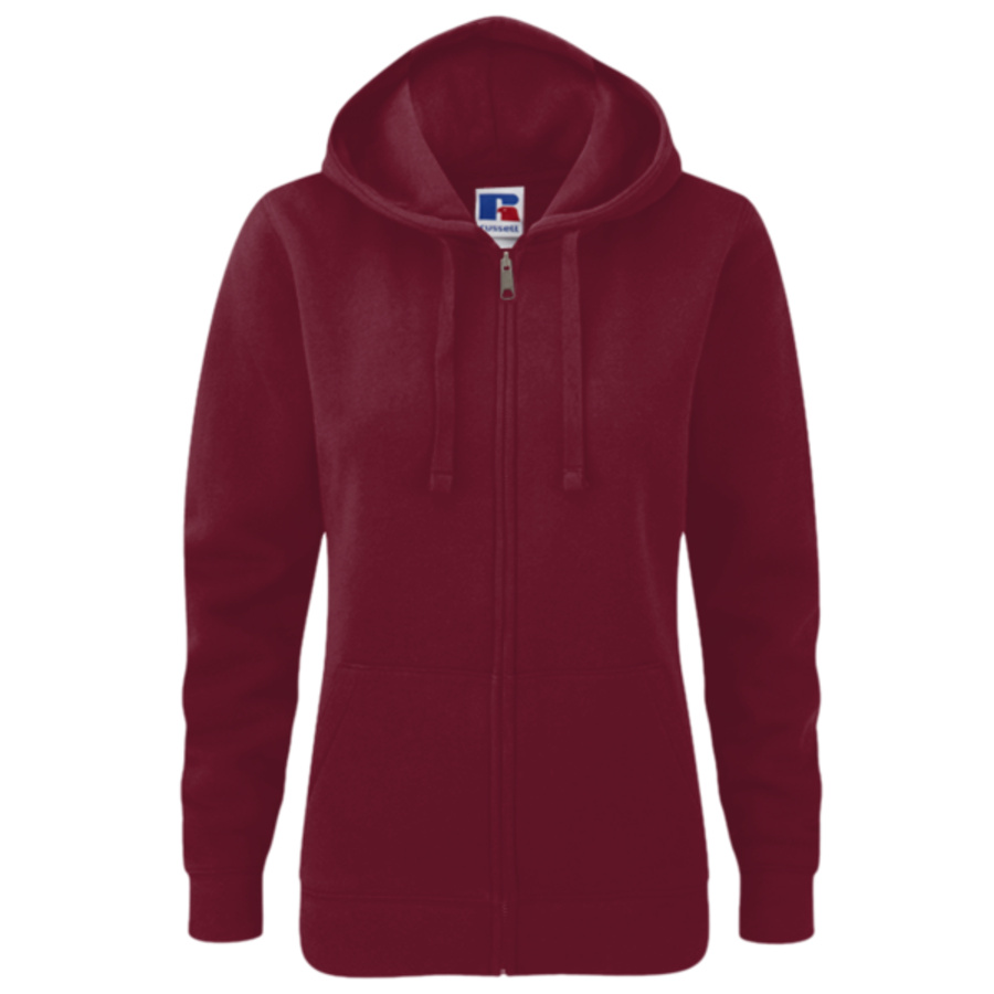 Women's authentic zipped hooded sweatshirt Thumbnail