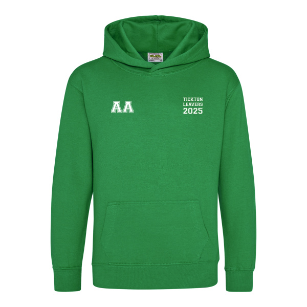 Tickton Leavers Hoodie With Initials Thumbnail