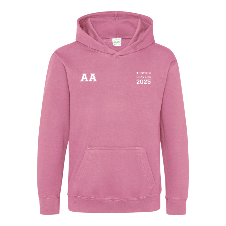 Tickton Leavers Hoodie With Name/Nickname And Initials Thumbnail